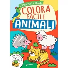 animali. colora facile. ediz. a colori