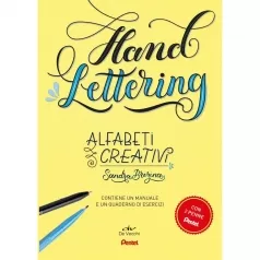 hand lettering. alfabeti creativi. con 2 penne pentel