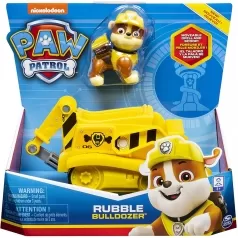 paw patrol - rubble con veicolo