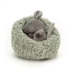 topino in letargo peluche 7cm