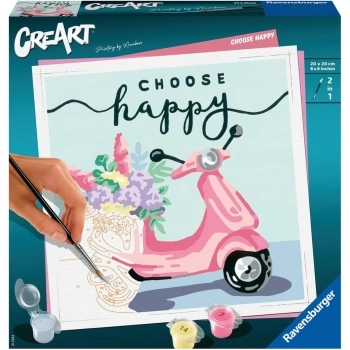 creart - serie trend quadrati - choose happy