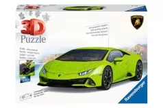 lamborghini huracan evo verde - puzzle 3d 108 pezzi