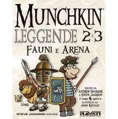 munchkin - leggende 2 e 3 - fauni e arena