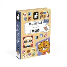 libro magnetico mix & match animali - 72 magneti