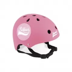 casco bikeloon rosa per bicicletta