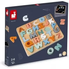 alfabeto puzzle alfabeto in legno, 26 pezzi