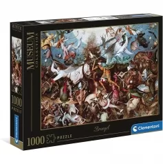 the fall of the rebel angels (bruegel) - museum collection - puzzle 1000 pezzi