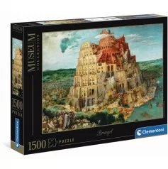 la torre di babele (bruegel) - museum collection - puzzle 1500 pezzi