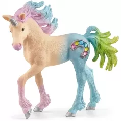 rainbow love puledro unicorno