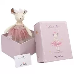 topina rosa ballerina con scatola regalo