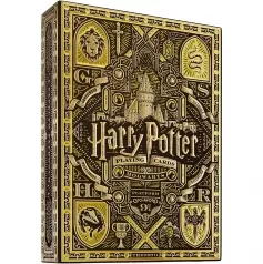 harry potter tassorosso - mazzo poker e ramino dorso giallo