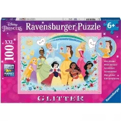 fortes disney princess - puzzle 100 pezzi xxl