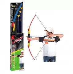 arciere junior set - arco 96cm con 3 frecce e bersaglio 18cm