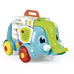 clemmy - carrettino elefantino con costruzioni morbide