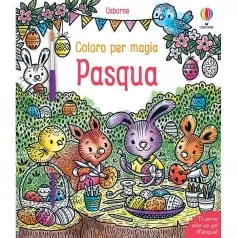 pasqua. coloro per magia. ediz. illustrata. con pennello