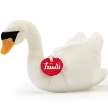 trudino - cigno - peluche 15cm