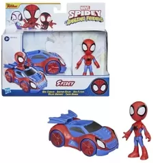 marvel spidey e i suoi fantastici amici - spidey con web-crawler (personaggio 12cm)