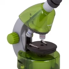 levenhuk labzz - microscopio m101, verde limetta