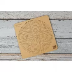 labyrinth puzzle - rompicapo manuale in legno