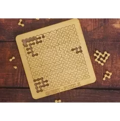 quest puzzle - rompicapo manuale in legno