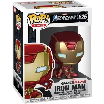 marvel: avengers - gamer verse - iron man 9cm - funko pop 626