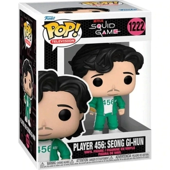 netflix: squid game - player 456: seong gi-hun 9cm - funko pop 1222