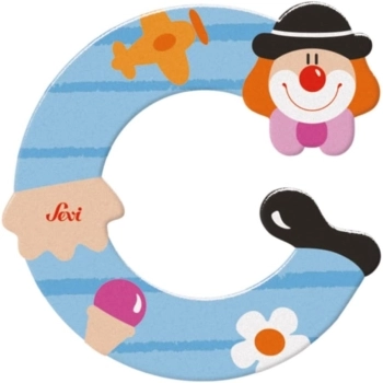 lettera c clown