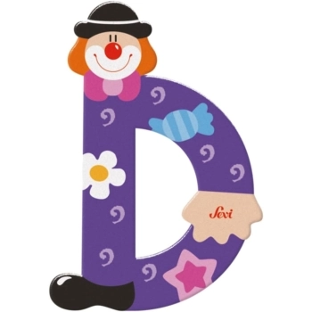 lettera d clown