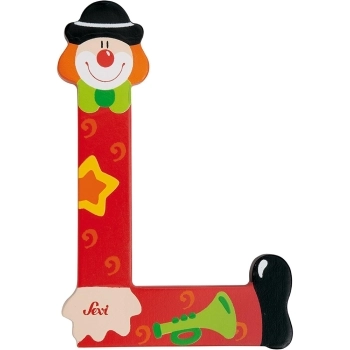 lettera l clown