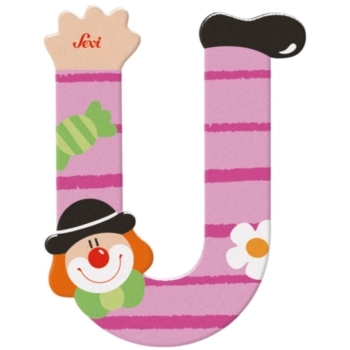 lettera u clown