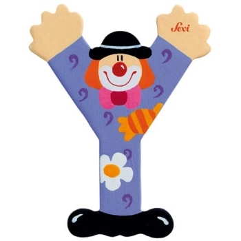 lettera y clown
