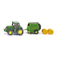 trattore j.deere+pressabal