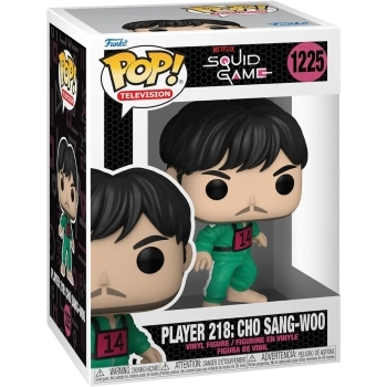 netflix: squid game - player 218: cho sang-woo 9cm - funko pop 1225