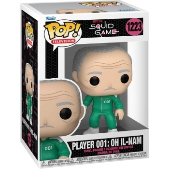 netflix: squid game - player 001: oh il-nam 9cm - funko pop 1223