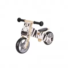 minibike 2 in 1 in legno - zebra