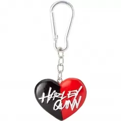 portachiavi 3d harley quinn heart