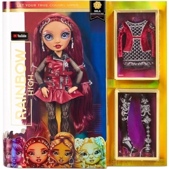rainbow high mila berry more fashion doll 30cm serie 4