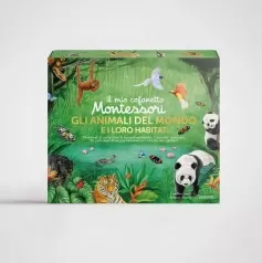 il mio cofanetto montessori - gli animali del mondo e il loro habitat