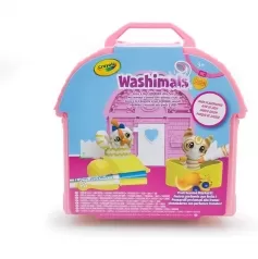 washimals pets set parco giochi con 2 animali e 3 colori