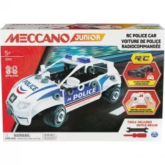 meccano junior - auto della polizia radiocomandata