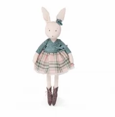 victorine bambola peluche coniglio 40cm