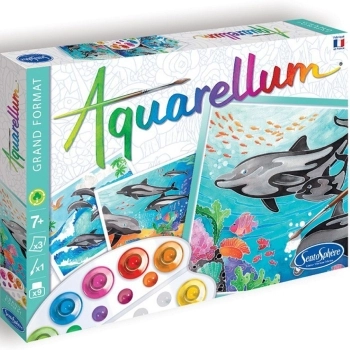 aquarellum - delfini
