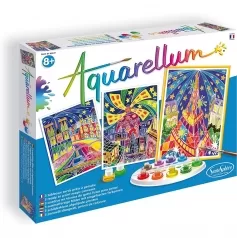 aquarellum - paris by night