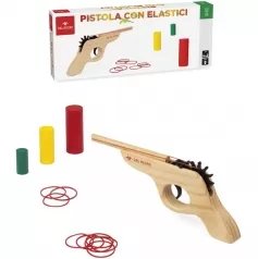 pistola con elastici