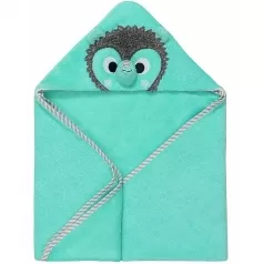 asciugamano baby con cappuccio - pinguinoo - 100% cotone