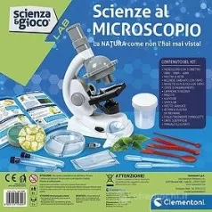 scienza e gioco - scienze al microscopio