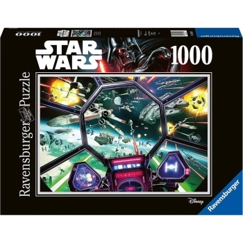 star wars: cabina del tie fighter - puzzle 1000 pezzi