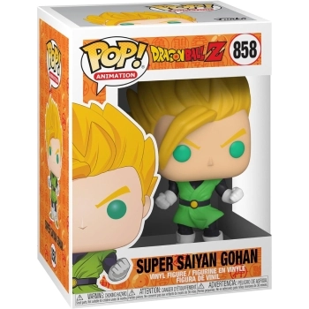 dragon ball z - super saiyan gohan 9cm - funko pop 858