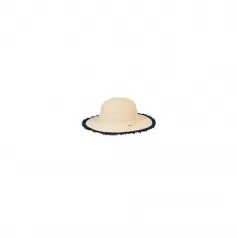 cappello celeste beige-blu navy