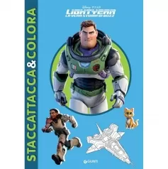 lightyear. la vera storia di buzz. staccattacca e colora. con adesivi. ediz. a colori
